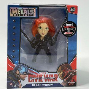 Marvel Avengers Black Widow Die-cast 4' Figurine
